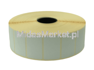 Etykiety termotransferowe papierowe 32x20/2500 