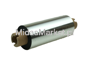 Taśma woskowożywiczna 80x74/110 (80mm x74mb gilza 110mm)  termotransferowa kalka folia barwiąca ribbon wax-resin