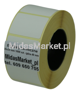 Etykiety termiczne 35x25/1000