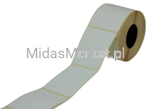 Etykiety termiczne 50x85 mm 500 etykiet gilza 25mm