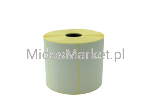 Etykiety termiczne 80x50/1000 klej odplepny do formatek mebli gilza 40mm
